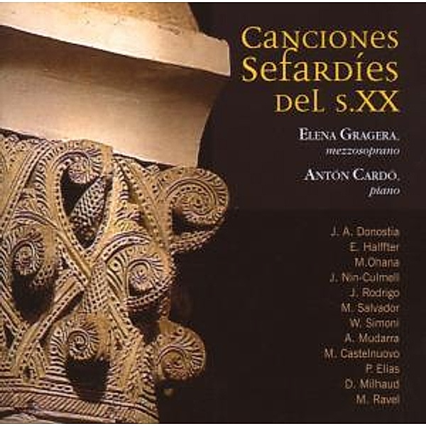 Cantiques Sefardites, Elena Gragera, Antón Cardó