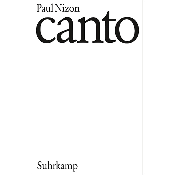 Canto, Paul Nizon
