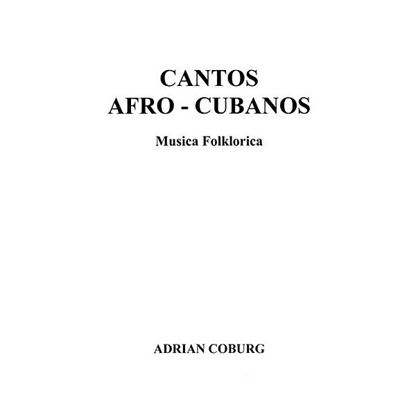 Cantos Afro-Cubanos / Digitus Verlag, Adrian Coburg