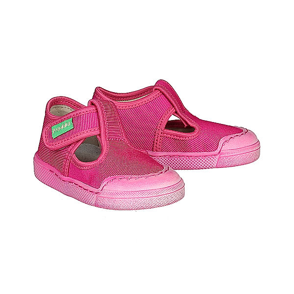 froddo® Canvas-Sandalen SLIPPER in denim fuchsia