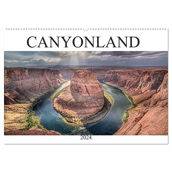 CANYONLAND, USA (Wandkalender 2024 DIN A2 quer), CALVENDO Monatskalender, Christian Heeb