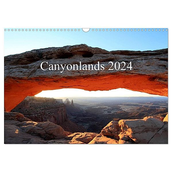 Canyonlands 2024 (Wandkalender 2024 DIN A3 quer), CALVENDO Monatskalender, Giuseppe Lupo