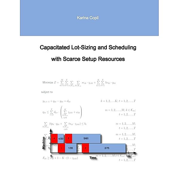 Capacitated Lot-Sizing and Scheduling with Scarce Setup Resources, Karina Copil