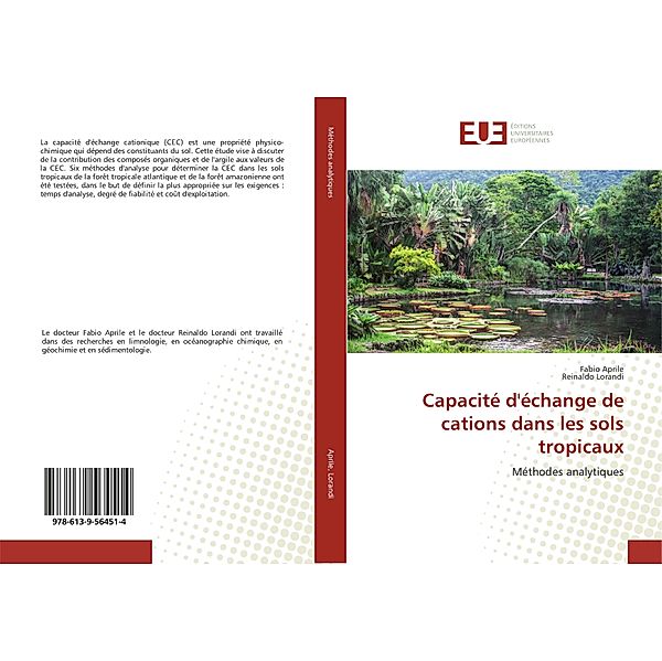 Capacité d'échange de cations dans les sols tropicaux, Fabio Aprile, Reinaldo Lorandi