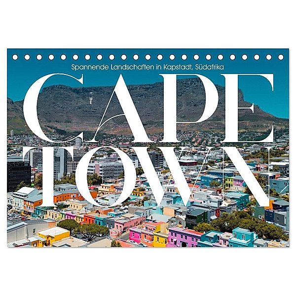 CAPE TOWN Spannende Landschaften in Kapstadt, Südafrika (Tischkalender 2025 DIN A5 quer), CALVENDO Monatskalender, Calvendo, Jennifer Lee Delic