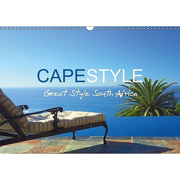 CAPESTYLE - Great Style South Africa UK-Version (Wall Calendar 2014 DIN A3 Landscape), Kerstin Hagge, Alfred Puchta