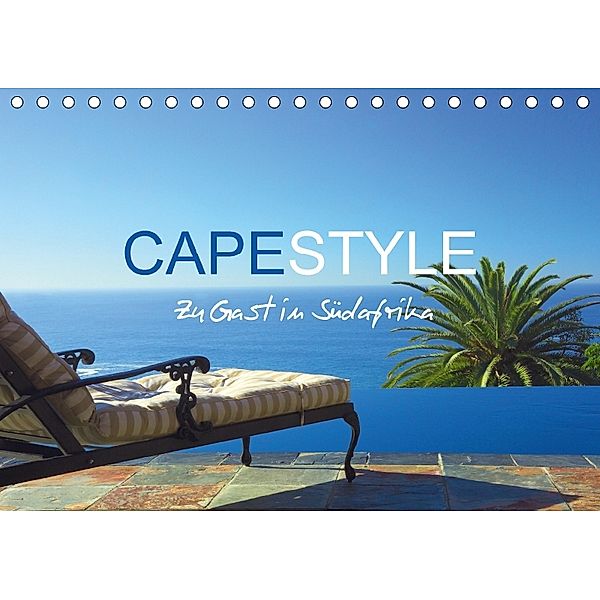 CAPESTYLE - Zu Gast in Südafrika CH - KalendariumCH-Version (Tischkalender 2018 DIN A5 quer), Kerstin Hagge & Alfred Puchta