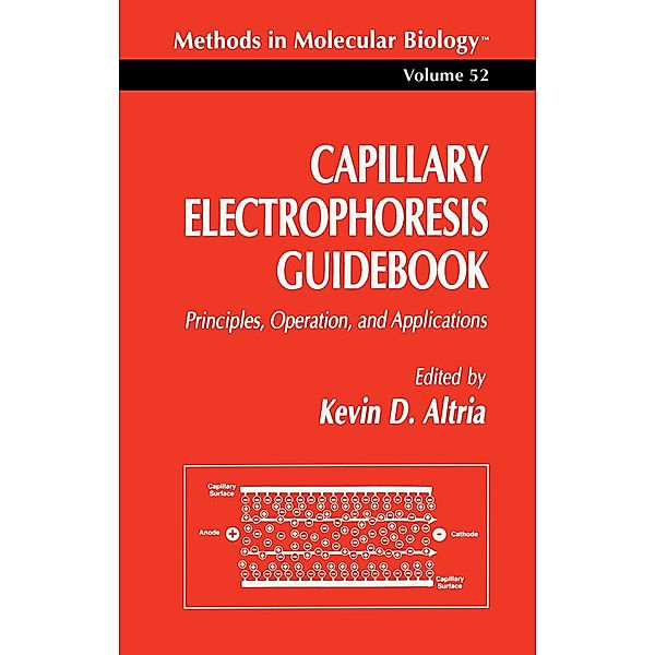 Capillary Electrophoresis Guidebook / Methods in Molecular Biology Bd.52, Kevin D. Altria