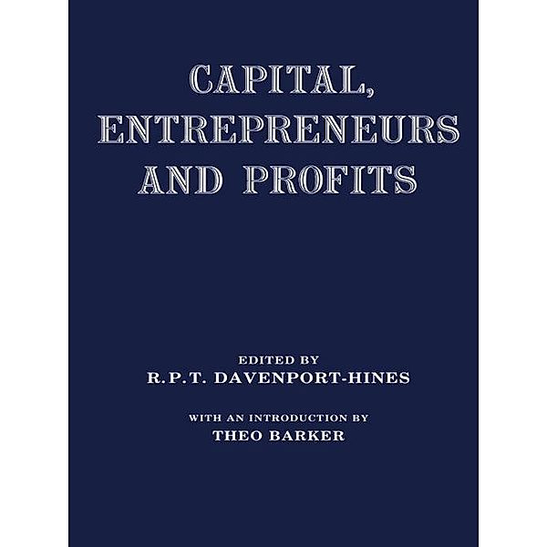 Capital, Entrepreneurs and Profits