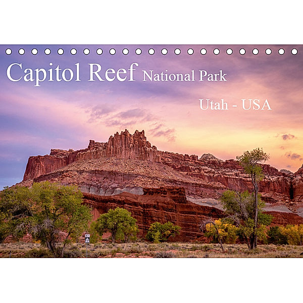 Capitol Reef National Park, Utah - USA (Tischkalender 2019 DIN A5 quer), Thomas Klinder