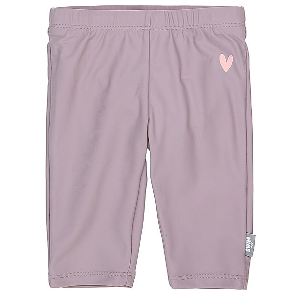 Sterntaler Capri-Badehose SWEETHEART mit Windeleinsatz in lila