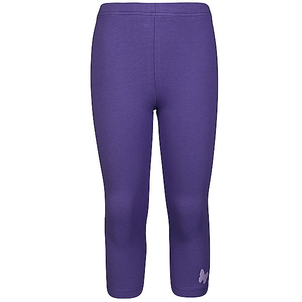 zoolaboo Capri-Leggings LYNFORD mit Glitzer-Schmetterling in lila