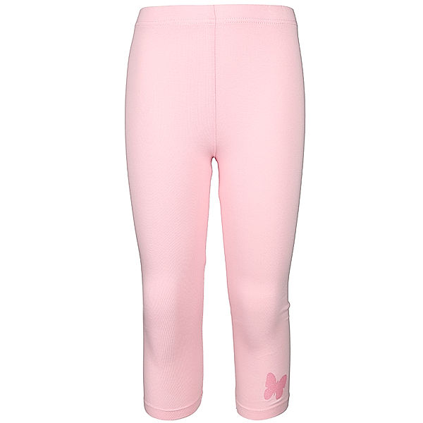 zoolaboo Capri-Leggings LYNFORD mit Glitzer-Schmetterling in rosa