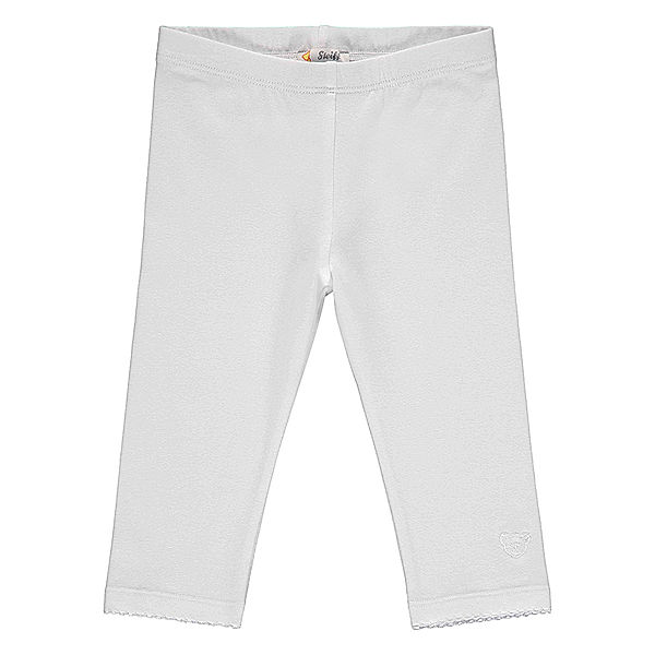 Steiff Capri-Leggings MINI GIRLS – HELLO SUMMER in weiss