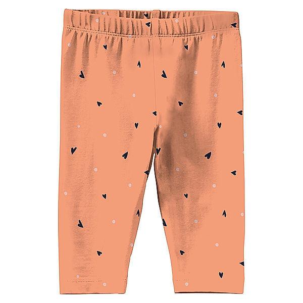 name it Capri-Leggings NMFVIGGA STRAP – HEARTS in cantaloupe