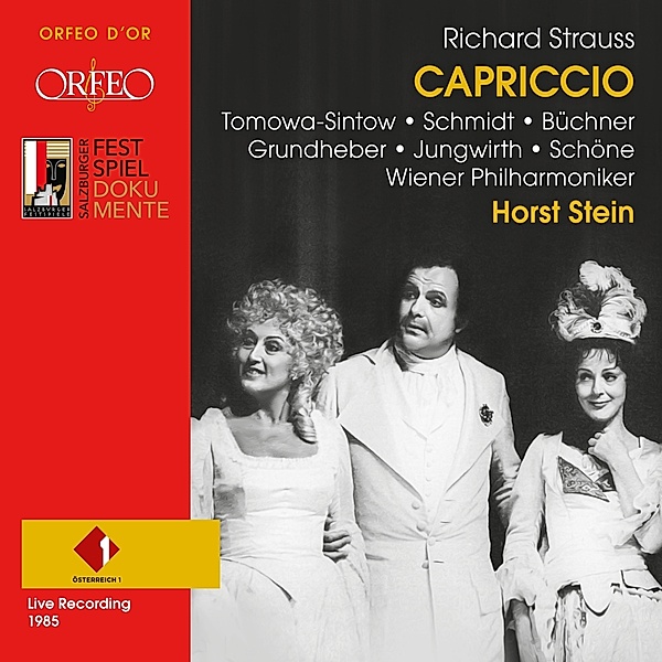 Capriccio - Ein Konversationsstück Für Musik Op. 8, Tomowa-Sintow, Büchner, Stein, Wiener Philharmoniker