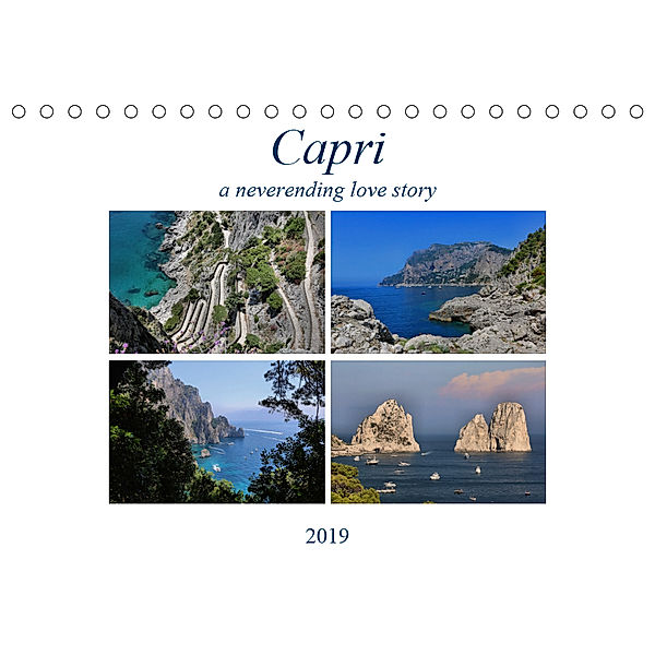 CapriCH-Version (Tischkalender 2019 DIN A5 quer), Noemi Pinto