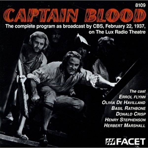 Captain Blood/Radio 1937, Errol Flynn, Marshall, Havilland