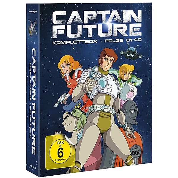 Captain Future Komplettbox, Toyohiro Andô, Edmond Hamilton, Masaki Tsuji