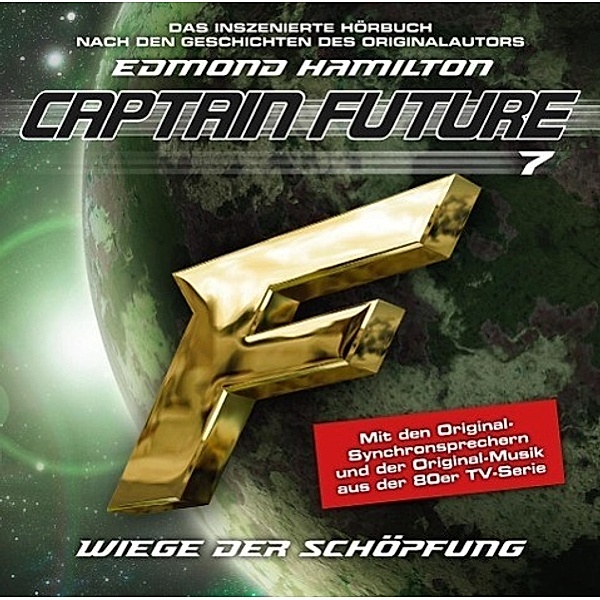 Captain Future - Wiege der Schöpfung, 1 Audio-CD, Edmond Hamilton