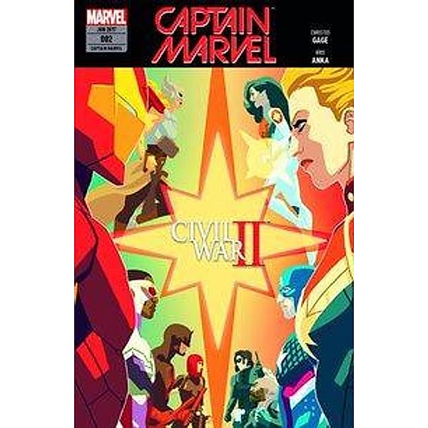 Captain Marvel - Civil War, Christos N. Gage, Marco Failla, Ruth Fletcher Gage