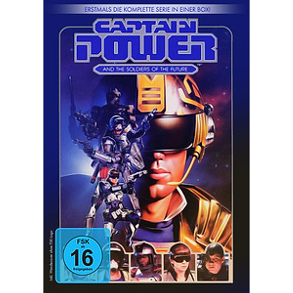 Captain Power - Die komplette Serie, Serie