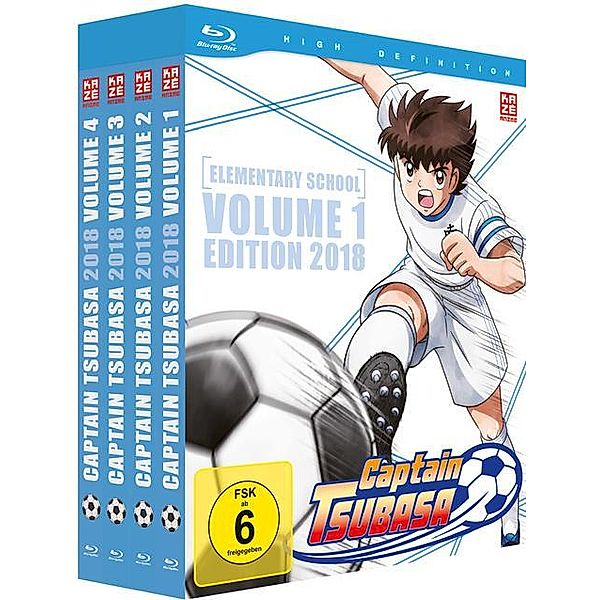 Captain Tsubasa 2018 Vol.1-4 Gesamtedition