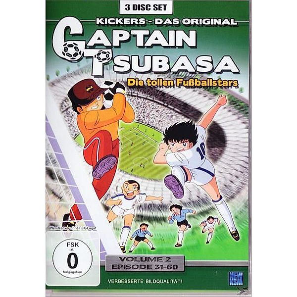 Captain Tsubasa - Die tollen Fußballstars - Box 2 DVD-Box, N, A