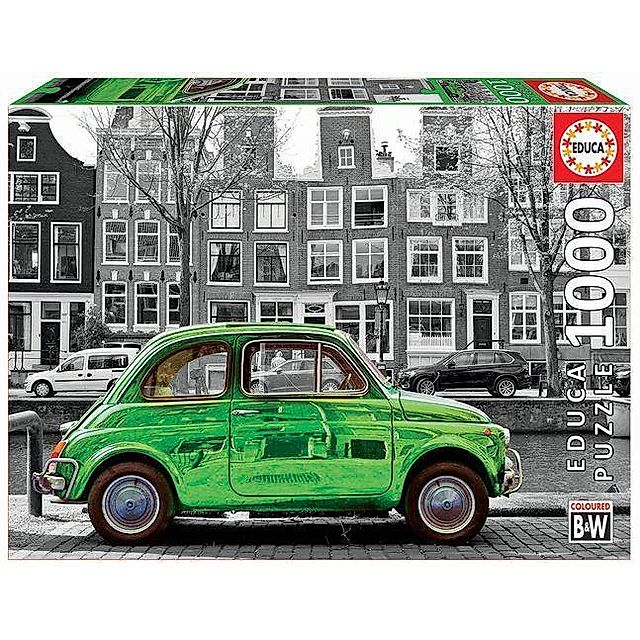 Car in Amsterdam black & white Puzzle bestellen | Weltbild.de