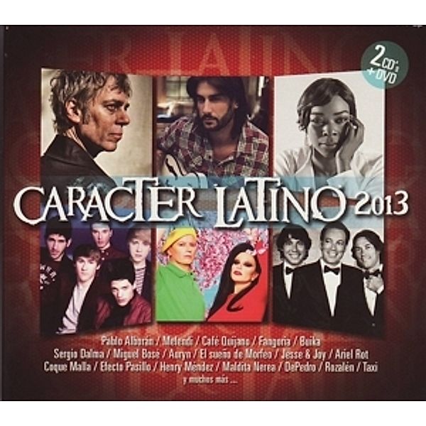 Caracter Latino 2013 (2cds/Dvd), Diverse Interpreten