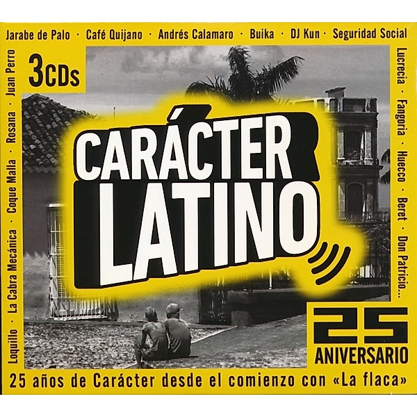 Carácter Latino 25 Aniversario, Diverse Interpreten