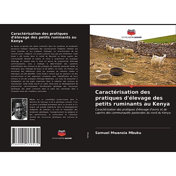 Caractérisation des pratiques d'élevage des petits ruminants au Kenya, Samuel Mwanzia Mbuku