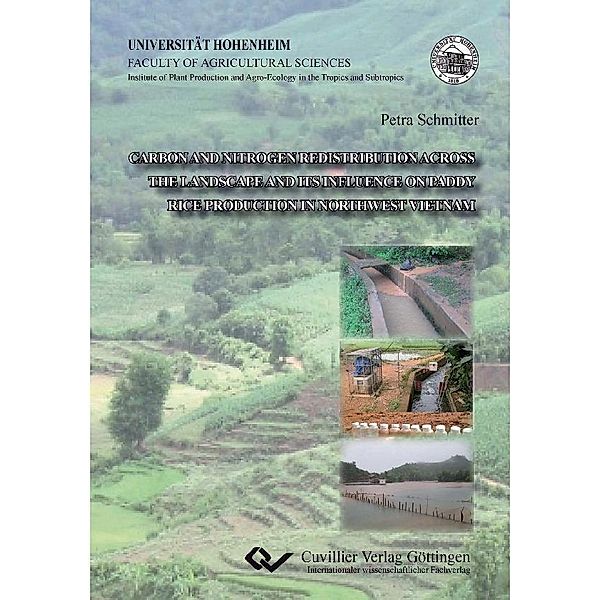 Carbon and nitrogen redistribution across the landscape and its influence on paddy rice production in Northwest Vietnam