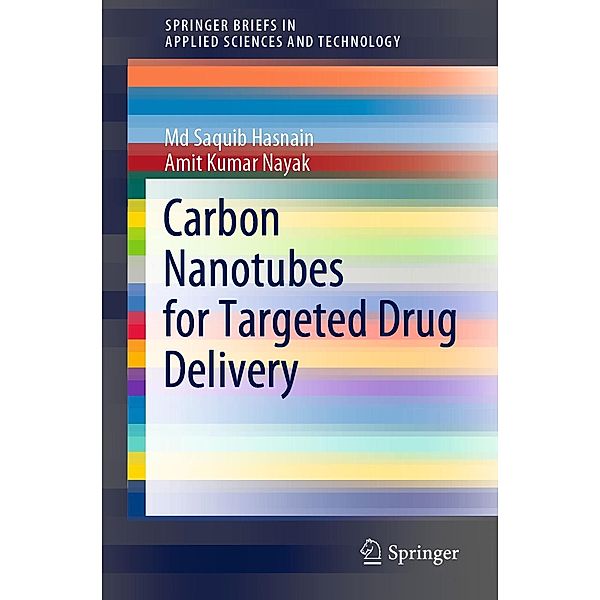 Carbon Nanotubes for Targeted Drug Delivery / SpringerBriefs in Applied Sciences and Technology, Md Saquib Hasnain, Amit Kumar Nayak