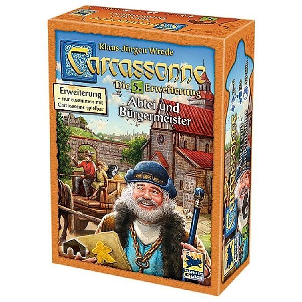 Hans im Glück Verlag, Asmodee Carcassonne, Abtei & Bürgermeister (Spiel-Zubehör), Klaus-jürgen Wrede