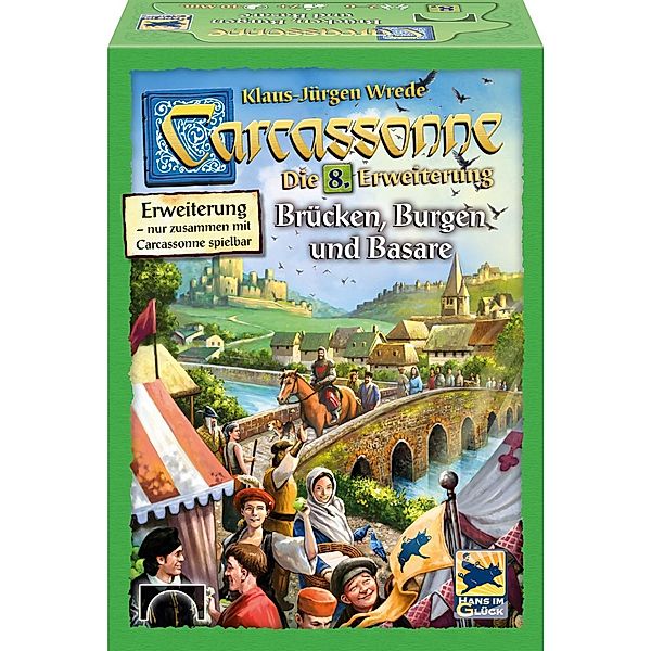 Carcassonne, Brücken Burgen und Basare (Spiel-Zubehör), Klaus-jürgen Wrede
