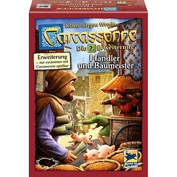 SCHMIDT SPIELE Carcassonne, Händler und Baumeister, Neue Edition (Spiel-Zubehör)