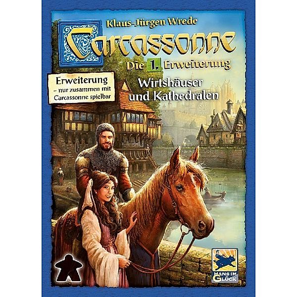 Hans im Glück Verlag, Asmodee Carcassonne, Wirtshäuser und Kathedralen (Spiel-Zubehör), Klaus-jürgen Wrede