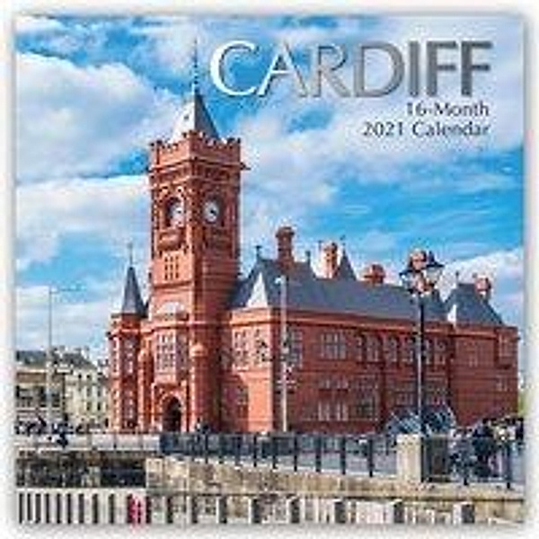 Cardiff 2021 - 16-Monatskalender, The Gifted Stationery Co. Ltd