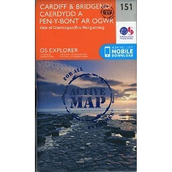 Cardiff and Bridgend/Caerdydd a Phen-y-Bont Ar Ogwr, Ordnance Survey