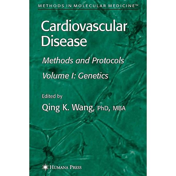 Cardiovascular Disease, Volume 1 / Methods in Molecular Medicine Bd.128