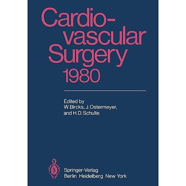 Cardiovascular Surgery 1980