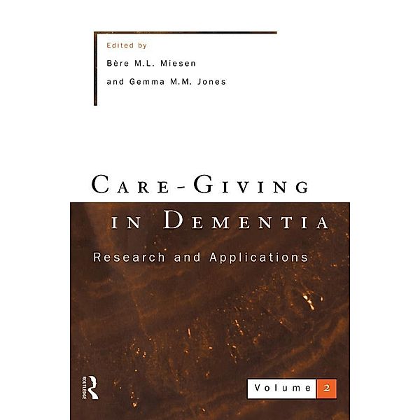 Care-Giving In Dementia 2