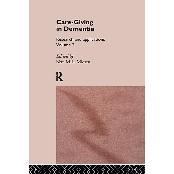 Care-Giving In Dementia