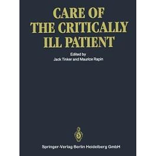 Care of the Critically Ill Patient