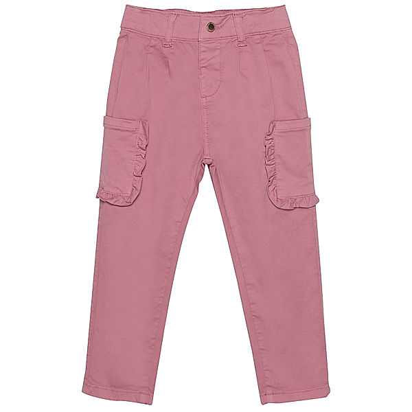 EN FANT Cargohose TWILL in mesa rose