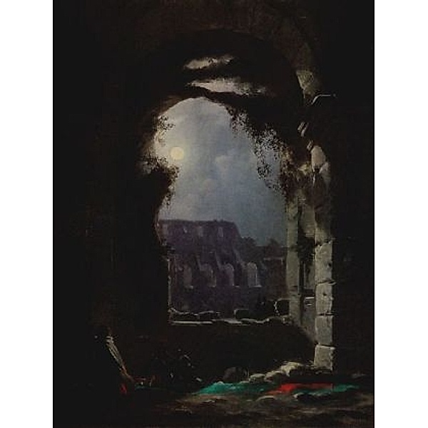 Carl Gustav Carus - Das Kolosseum in einer Mondnacht - 2.000 Teile (Puzzle)