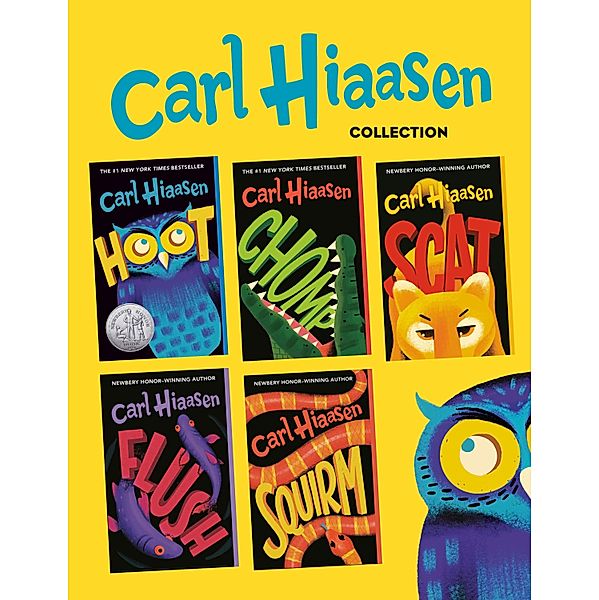 Carl Hiaasen 5-Book Collection, Carl Hiaasen
