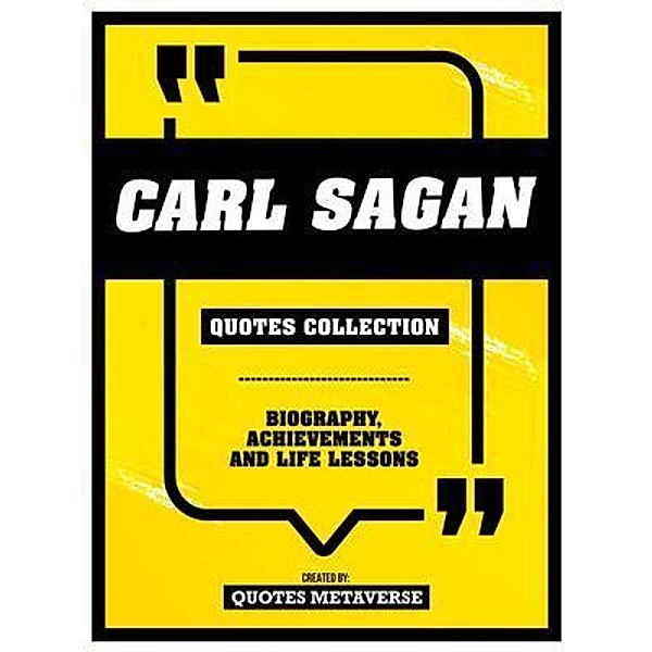 Carl Sagan - Quotes Collection, Quotes Metaverse
