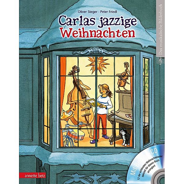 Carlas jazzige Weihnachten, m. Audio-CD, Oliver Steger